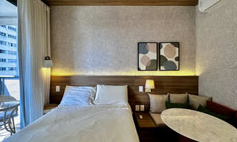 Imagem 3: Studio para venda em Moema com 1 quarto, sendo 1 suíte, 27m²