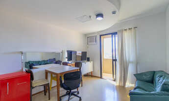Imagem 2: Flat para venda em Brooklin com 1 quarto, 34m²