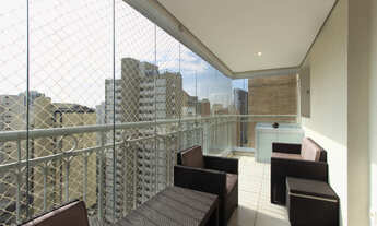 Imagem 6: Apartamento tipo para venda em Moema com 4 quartos, sendo 3 suítes, 143m²