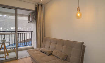 Imagem 3: Apartamento tipo para venda em Indianópolis com 1 quarto, sendo 1 suíte, 31m²