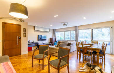 Imagem 4: Apartamento para venda em Santo Amaro com 4 quartos, sendo 1 suíte , 160m²