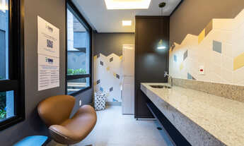 Imagem 2: Apartamento tipo para venda em Moema com 2 quartos, sendo 1 suíte, 34m²