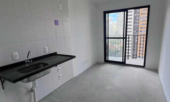 Imagem 2: Apartamento tipo para venda em Campo Belo com 1 quarto, sendo 1 suíte, 27m²