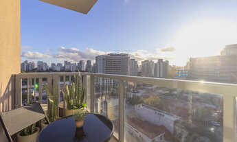 Imagem 2: Apartamento tipo para venda em Indianópolis com 1 quarto, sendo 1 suíte, 37m²