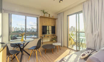 Imagem 6: Apartamento tipo para venda em Indianópolis com 1 quarto, sendo 1 suíte, 37m²