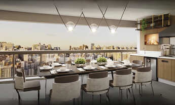 Imagem 4: Apartamento tipo para venda em Brooklin com 3 quartos, sendo 3 suítes, 180m²