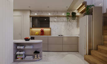 Imagem 2: Duplex para venda em Higienópolis com 1 quarto, sendo 1 suíte, 53m²