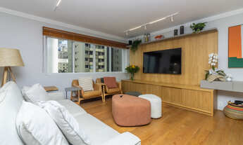 Imagem 3: Apartamento tipo para venda em Moema com 2 quartos, sendo 2 suítes, 113m²