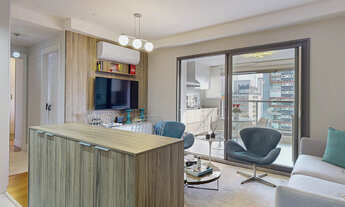 Imagem 2: Apartamento tipo para venda em Vila Mariana com 2 quartos, sendo 1 suíte, 65m²