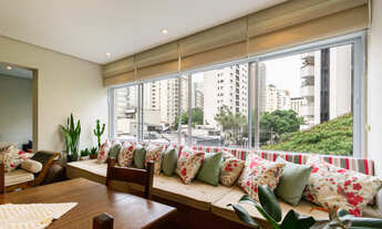 Imagem 2: Apartamento tipo para venda e locação em Jardim Paulista com 2 quartos, sendo 1 suíte, 138