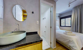 Imagem 3: Apartamento garden para venda em Vila Madalena com 1 quarto, sendo 1 suíte, 38m²