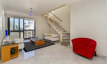 Imagem 3: Cobertura para venda em Moema com 4 quartos, sendo 2 suítes, 206m²