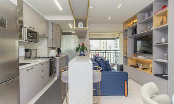 Imagem 2: Apartamento tipo para venda em Moema com 2 quartos, sendo 1 suíte, 54m²