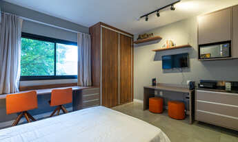 Imagem 2: Apartamento tipo para venda em Moema com 1 quarto, 25m²