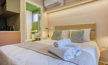 Imagem 2: Studio para locação em Indianópolis com 1 quarto, 23m²