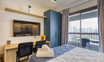 Imagem 4: Studio para locação em Indianópolis com 1 quarto, 23m²