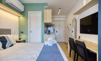 Imagem 3: Studio para locação em Indianópolis com 1 quarto, 23m²