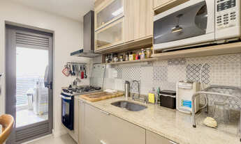 Imagem 7: Apartamento tipo para venda em Moema com 2 quartos, sendo 1 suíte, 72m²