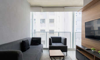 Imagem 7: Apartamento tipo para venda em Consolação com 2 quartos, sendo 2 suítes, 45m²