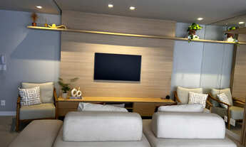 Imagem 2: Apartamento tipo para venda em Brooklin Novo com 2 quartos, sendo 1 suíte, 69m²