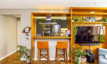 Imagem 4: Apartamento tipo para venda em Campo Belo com 3 quartos, sendo 1 suíte, 107m²