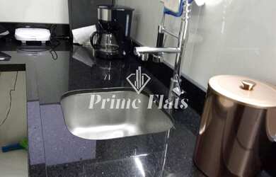 Imagem 4: Flat disponível para locação no Alameda Apart Hotel no Jardim Paulista, com 45m², 1 dormit