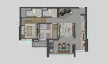 Imagem 7: Raízes Mooca Reserve | Construtora Mitre | Construção | 67 metros | 02 dormitórios