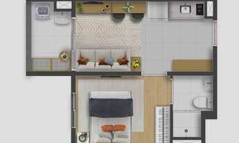 Imagem 4: Beside Santa Cecilia | Construtora Arquiplan | Pronto | 28 metros | 01 suíte