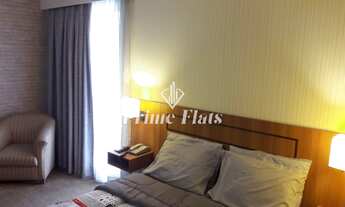 Imagem 3: Flat disponível para locação no Comfort Ibirapuera, com 26m², 1 dormitório e 1 vaga de gar
