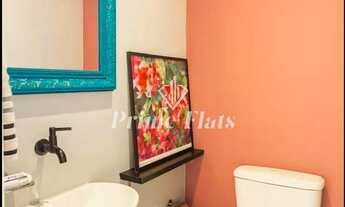 Imagem 5: Flat disponível para locação no Condomínio Edifício Moema Loft, com 45m², 1 dormitório e 1