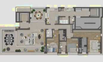 Imagem 5: Haddock 885 | Construtora Mitre | Pronto | 185 metros | 03 suítes | lavabo