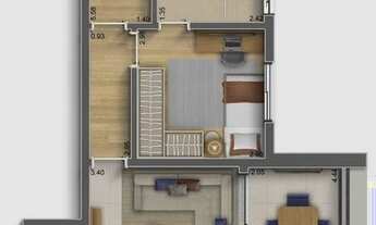 Imagem 5: Terrarium Perdizes | Construtora Rem | Construção | 82 metros 2 dormitórios | suíte