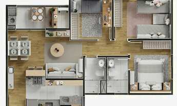 Imagem 4: Hm Maxi Campinas | Construtora HM | Construção | 65 metros | 03 dormitórios | suíte