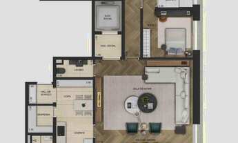 Imagem 5: Groenlândia 77 | Construtora Lindenberg | Pronto para morar | 233 metros | 03 suítes