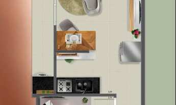 Imagem 6: Diane Prime | Construtora Yonder | Pronto | 35 metros | 01 dormitório | com varanda