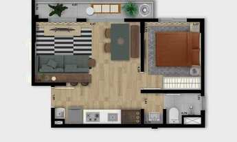 Imagem 5: Statiton Vila Madalena | Construtora Viver SP | Construção | 35 metros | studio