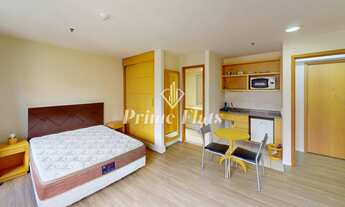 Imagem 3: Flat disponível para locação no Transamérica Executive Jardins, com 28m², 1 dormitório e 1