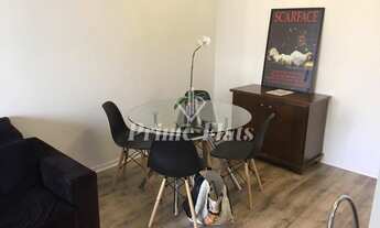 Imagem 6: Flat disponível para locação no Contemporâneo Home e Service, com 45m², 1 dormitório e 1 v