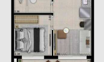 Imagem 7: Think Home Perdizes | Contrutora Think | Construção | 28 metros | 01 dormitório