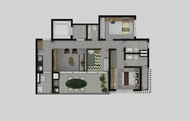 Imagem 4: Park Mariana Exclusive Construtora You, Inc Construção 94 metros 03 dormitórios