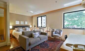 Imagem 2: Flat disponível para locação no Transamerica Executive Jardins, com 45m², 2 dormitórios e