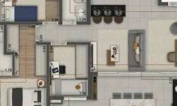 Imagem 4: Maden Vila Madalena | Construtora Mac | Pronto | 92 metros | 03 dormitórios | suíte