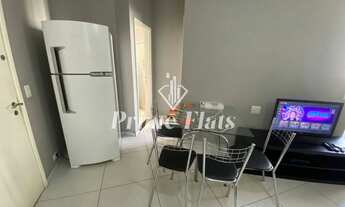 Imagem 2: Flat disponível para locação no Moema Studium, com 35m², 1 dormitório e 1 vaga