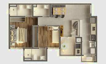 Imagem 4: Residencial Jump Assunção | Construtora Jacy | Pronto | 58 metros | 02 suítes