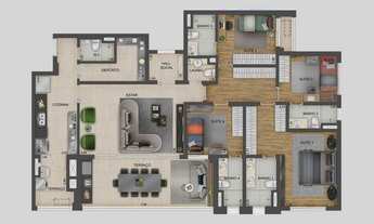 Imagem 4: Expression Ibirapuera | Construtora Eztec | Pronto | 169 metros | 04 suítes