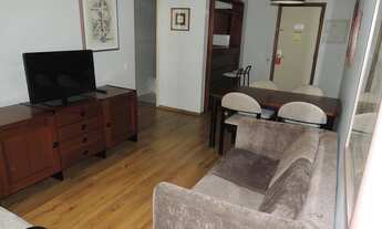 Imagem 3: Flat disponível para venda no Saint Moritz Flat Service, com 48m², 1 dormitório e 1 vaga d