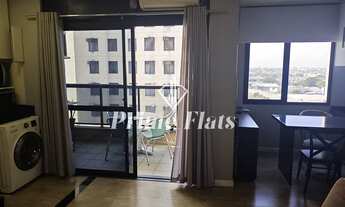 Imagem 3: Flat disponível para locação no eSuites Congonhas by Atlantica, com 40m², 1 dormitório e 1
