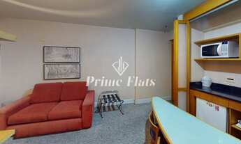 Imagem 2: Flat disponível para locação no Transamérica Executive Faria Lima, com 29m², 1 dormitório