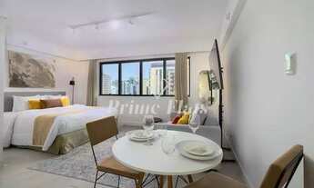 Imagem 3: Flat disponível para locação no Meliá Ibirapuera, com 26m², 1 dormitório e 1 vaga
