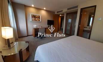 Imagem 7: Flat disponível para locação no Wyndham Ibirapuera II, com 45m², 2 dormitórios e 1 vaga